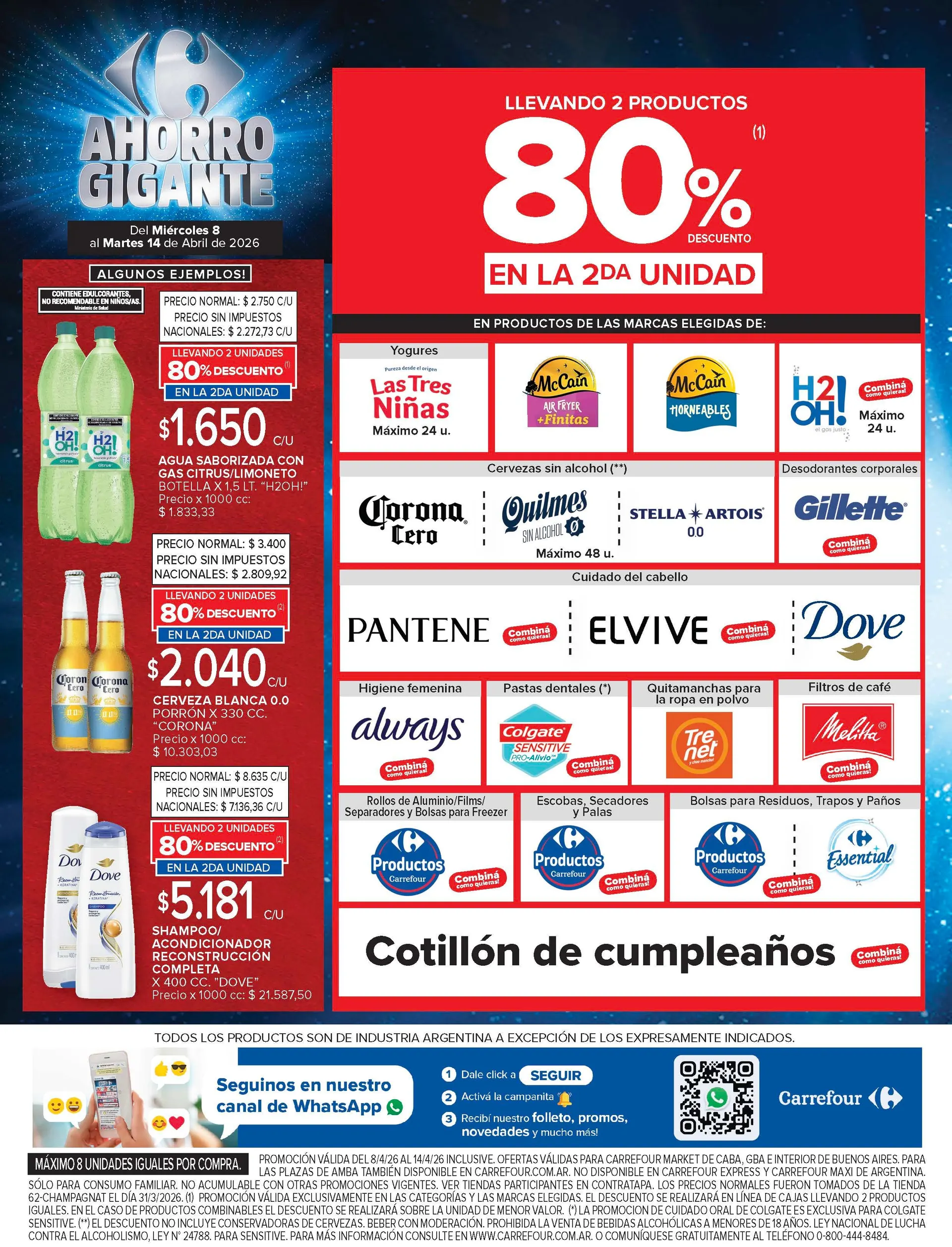 Ofertas de  Ofertas Carrefour Market  8 de abril al 14 de abril 2026 - Página 10 del catálogo