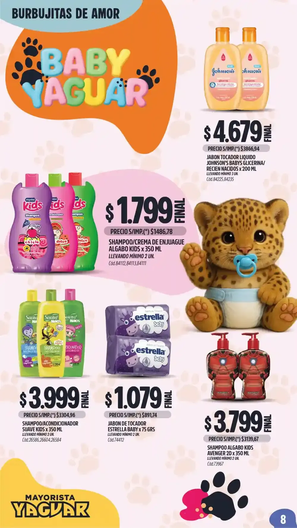 Ofertas de  Ofertas Yaguar - Últimos catálogos 8 de septiembre al 15 de septiembre 2025 - Página 42 del catálogo