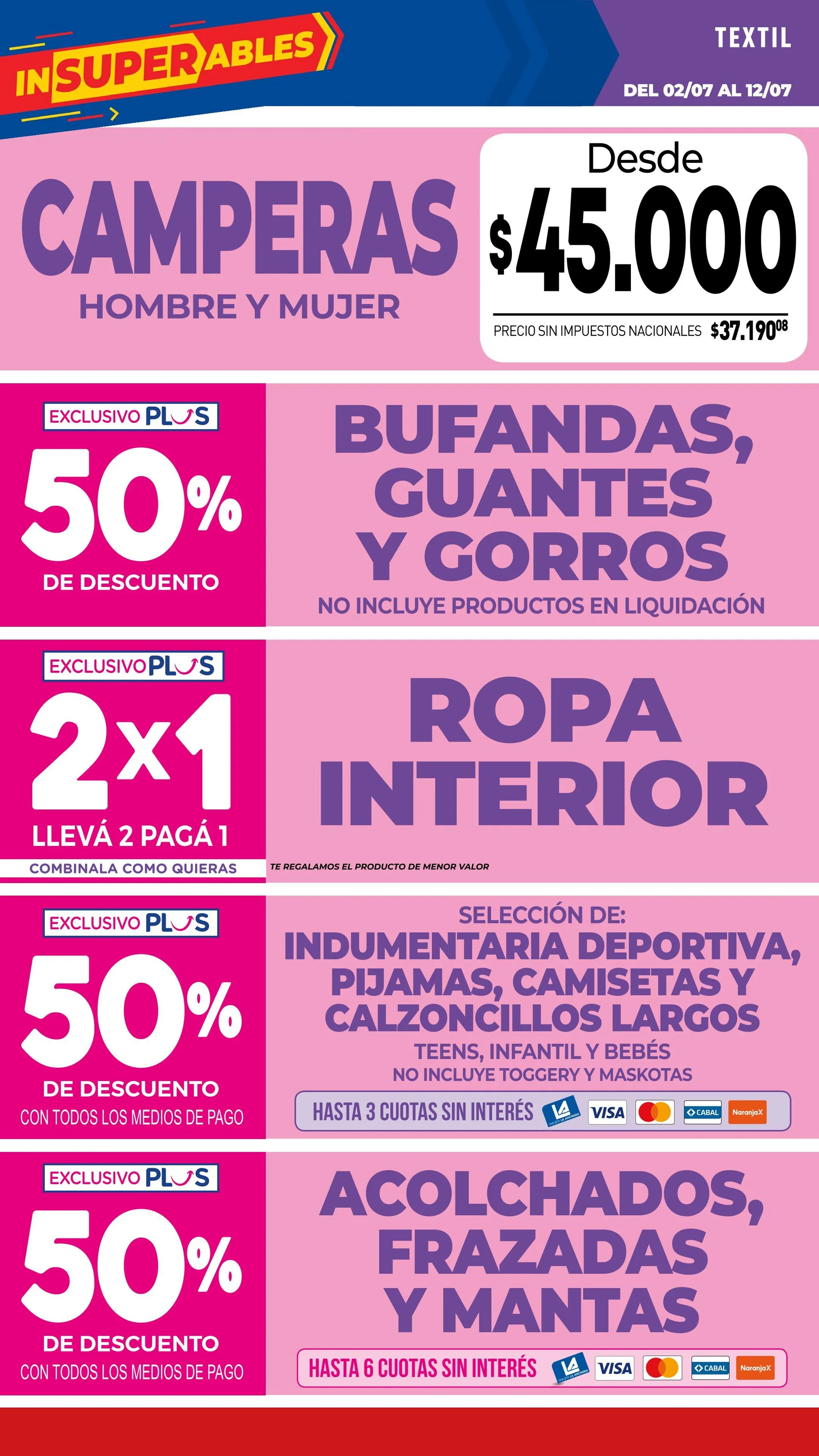 Ofertas de Ofertas La Anónima 2 de julio al 12 de julio 2026 - Página 43 del catálogo