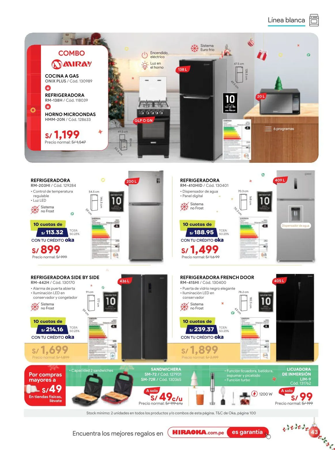 Catalogo de Hiraoka Ofertas 9 de diciembre al 31 de diciembre 2025 - Pag 43