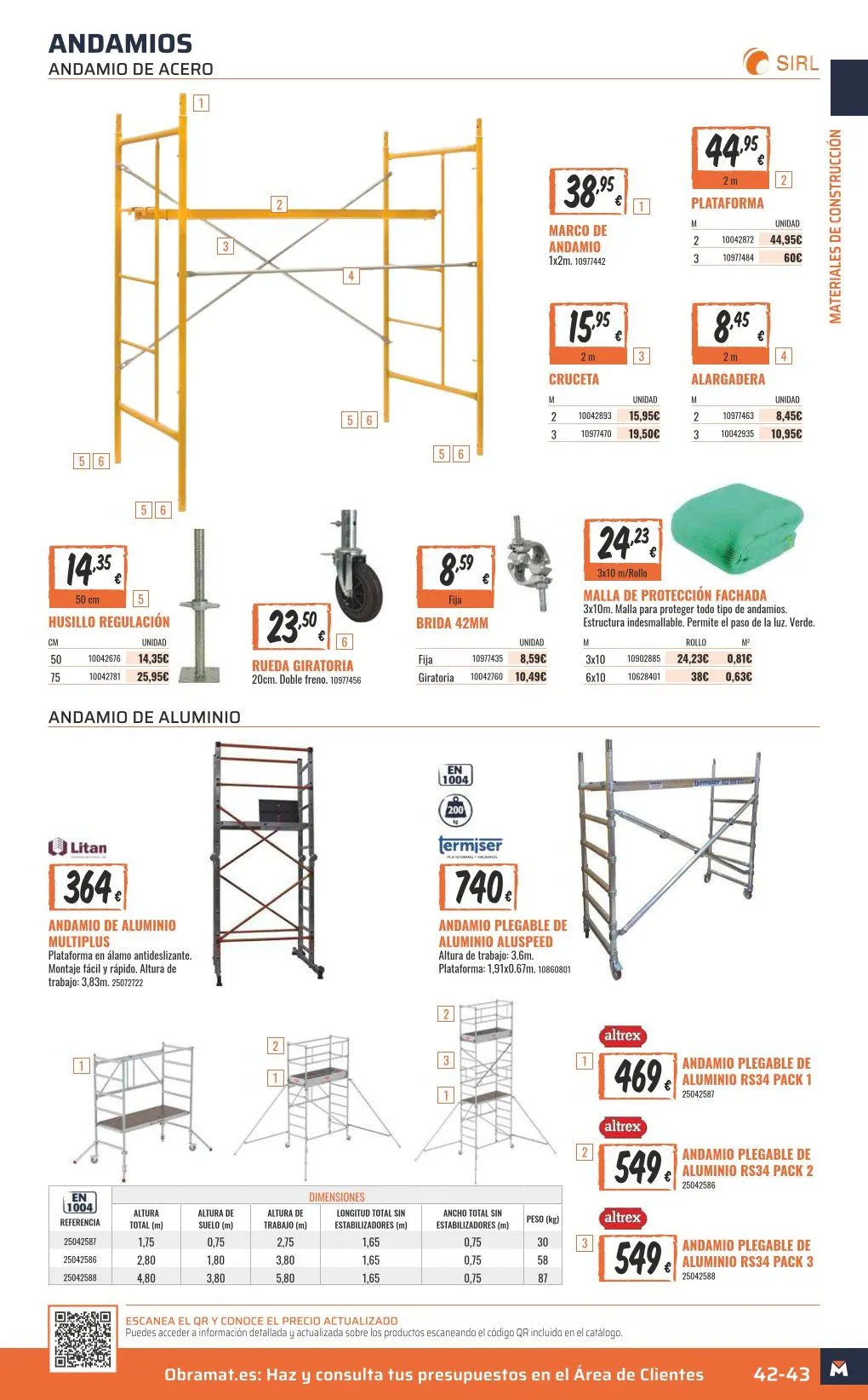Catálogo de ofertas de OBRAMAT 7 de mayo al 31 de diciembre 2026 - Página 43