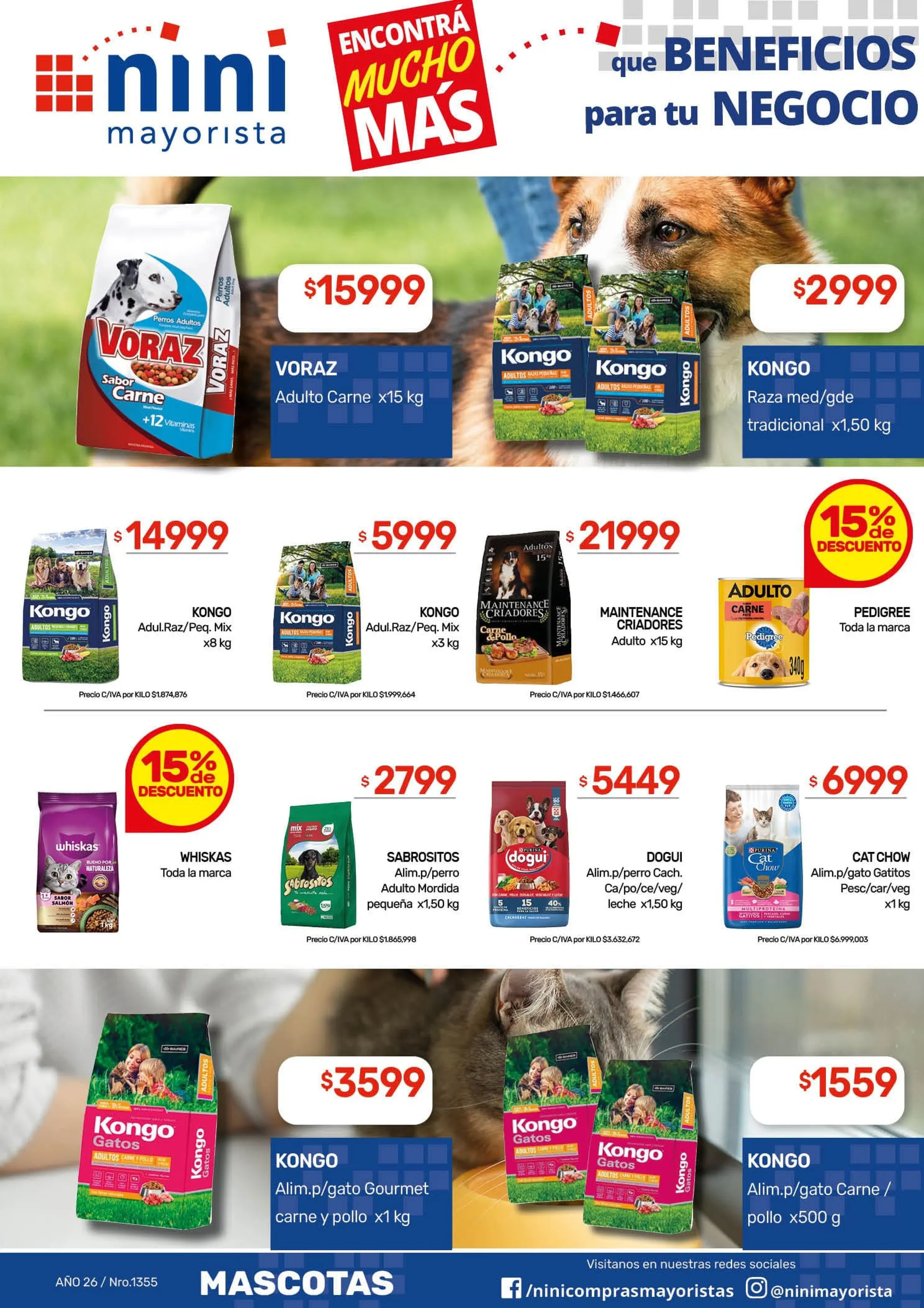 Ofertas de Nini Mayorista Ofertas 17 de abril al 19 de abril 2026 - Página 43 del catálogo