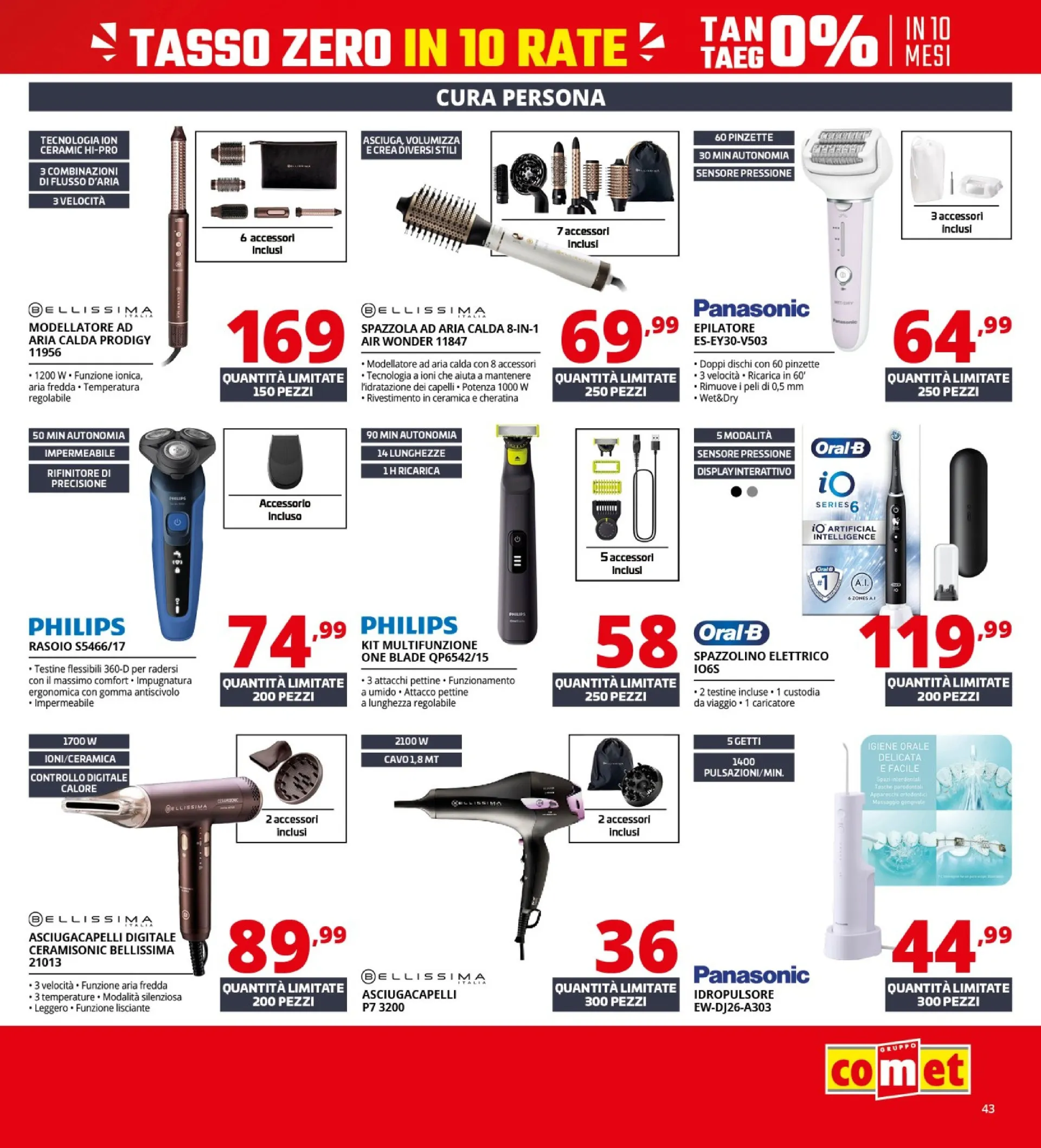 Comet Volantino da 9 aprile a 22 aprile di 2026 - Pagina del volantino 43