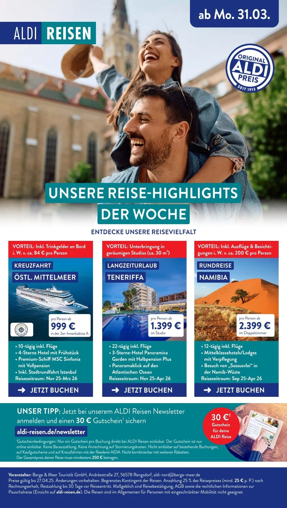 ALDI Aktuell Angebote von 22. April bis 26. April 2025 - Prospekt seite 43