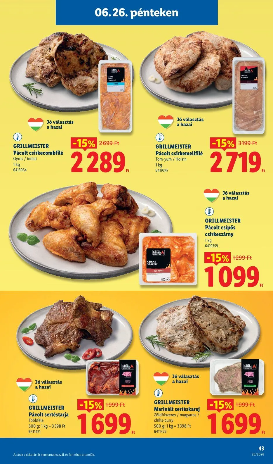 Katalógus Lidl legfrissebb ajánlatai június 25.-tól július 7.-ig 2026. - Oldal 43