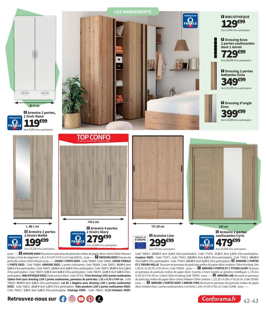 Catalogue Conforama du 24 février au 30 mars 2026 - Catalogue page 43