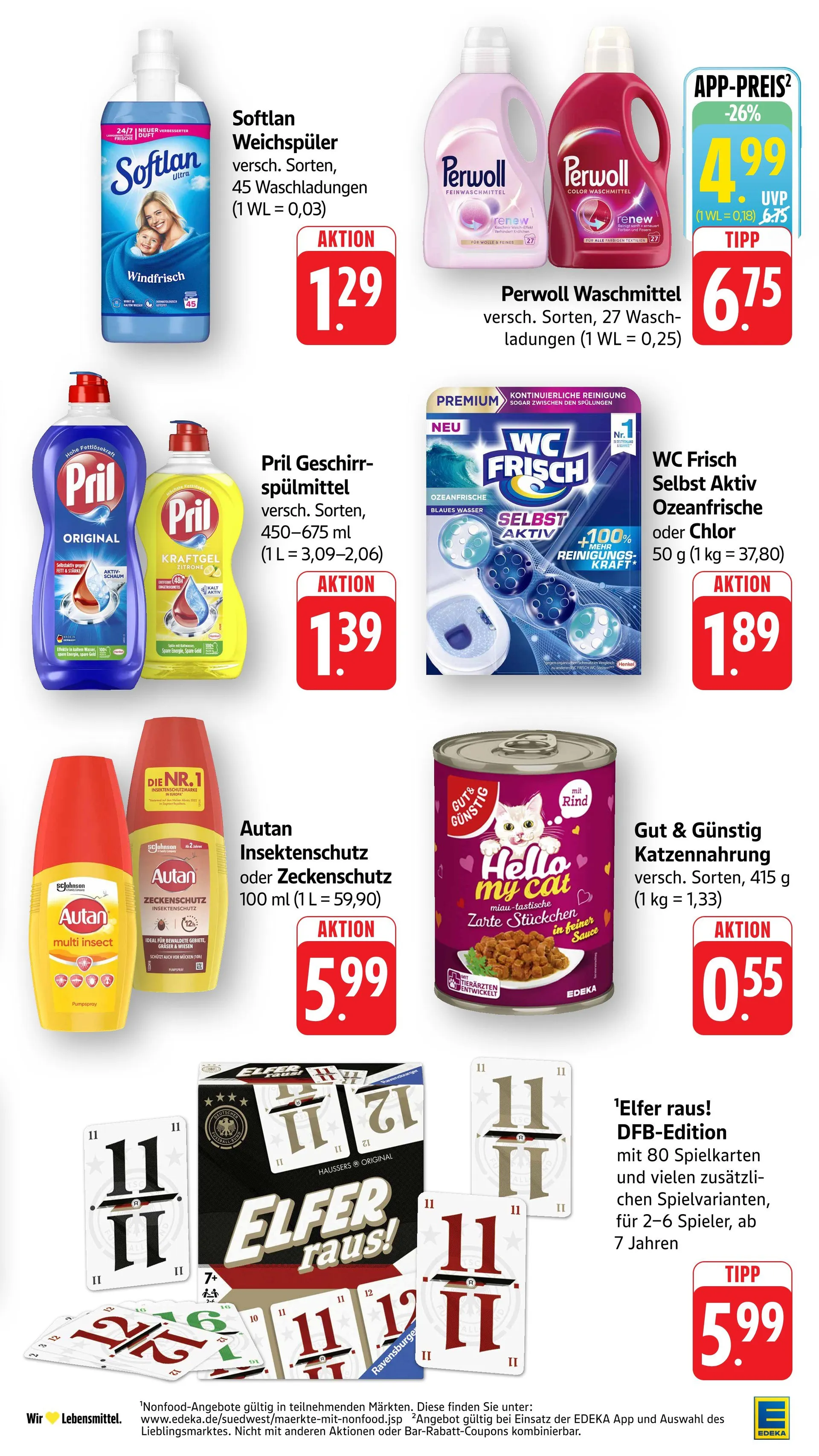 Edeka Angebote von 8. Juni bis 14. Juni 2026 - Prospekt seite 43