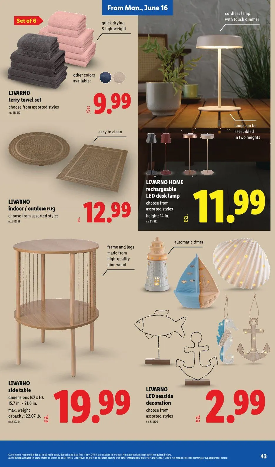 Weekly ad Lidl Sales from June 10 to June 16 2026 - Page 43