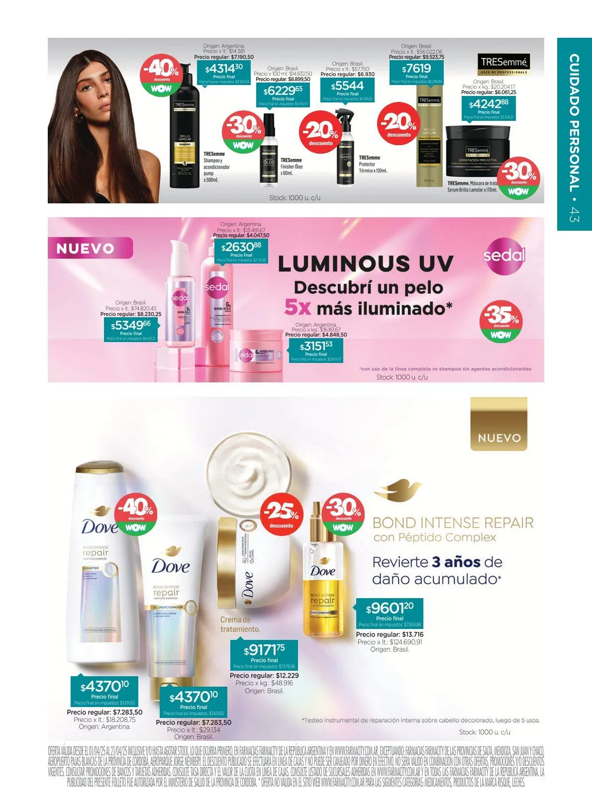 Ofertas de Farmacity Ofertas 7 de abril al 21 de abril 2025 - Página 43 del catálogo