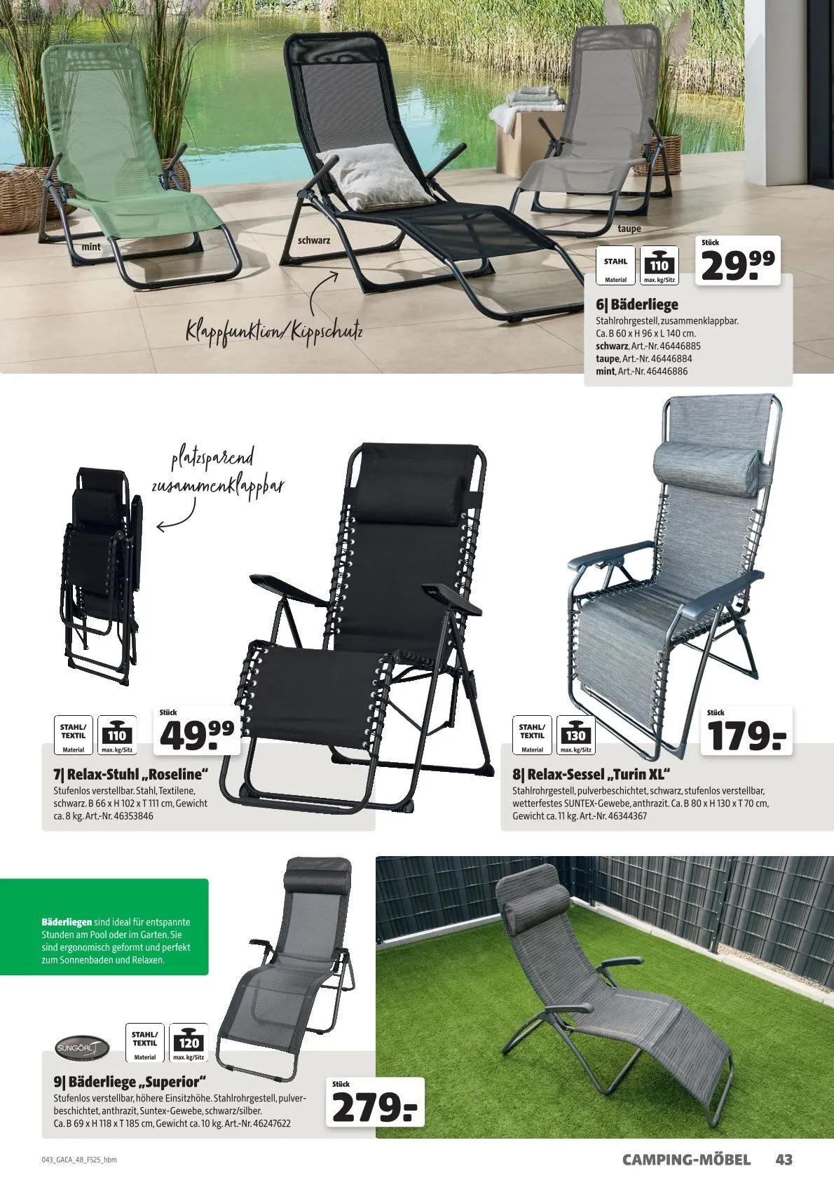 Hagebau Prospekt von 21. Mai bis 31. Dezember 2025 - Prospekt seite 43