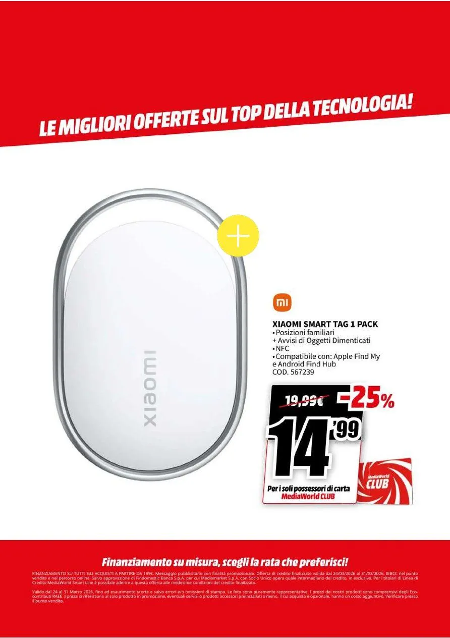  Mediaworld Volantino da 24 marzo a 31 marzo di 2026 - Pagina del volantino 43