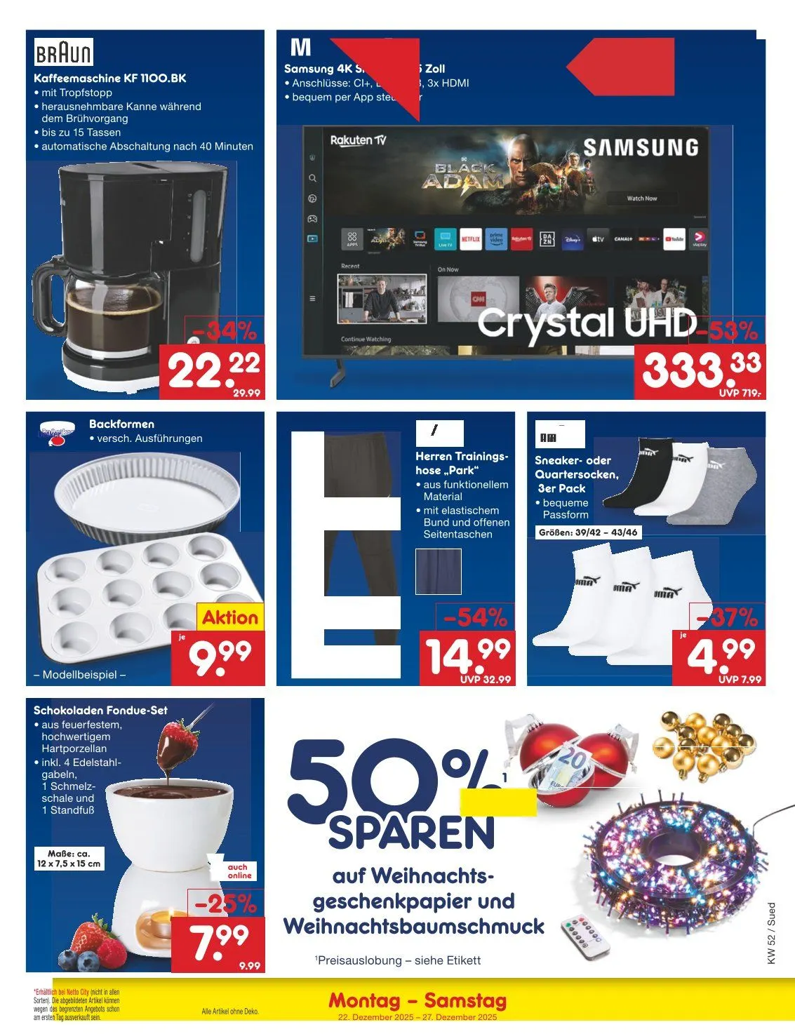  Netto Marken-Discount Angebote von 22. Dezember bis 27. Dezember 2025 - Prospekt seite 43