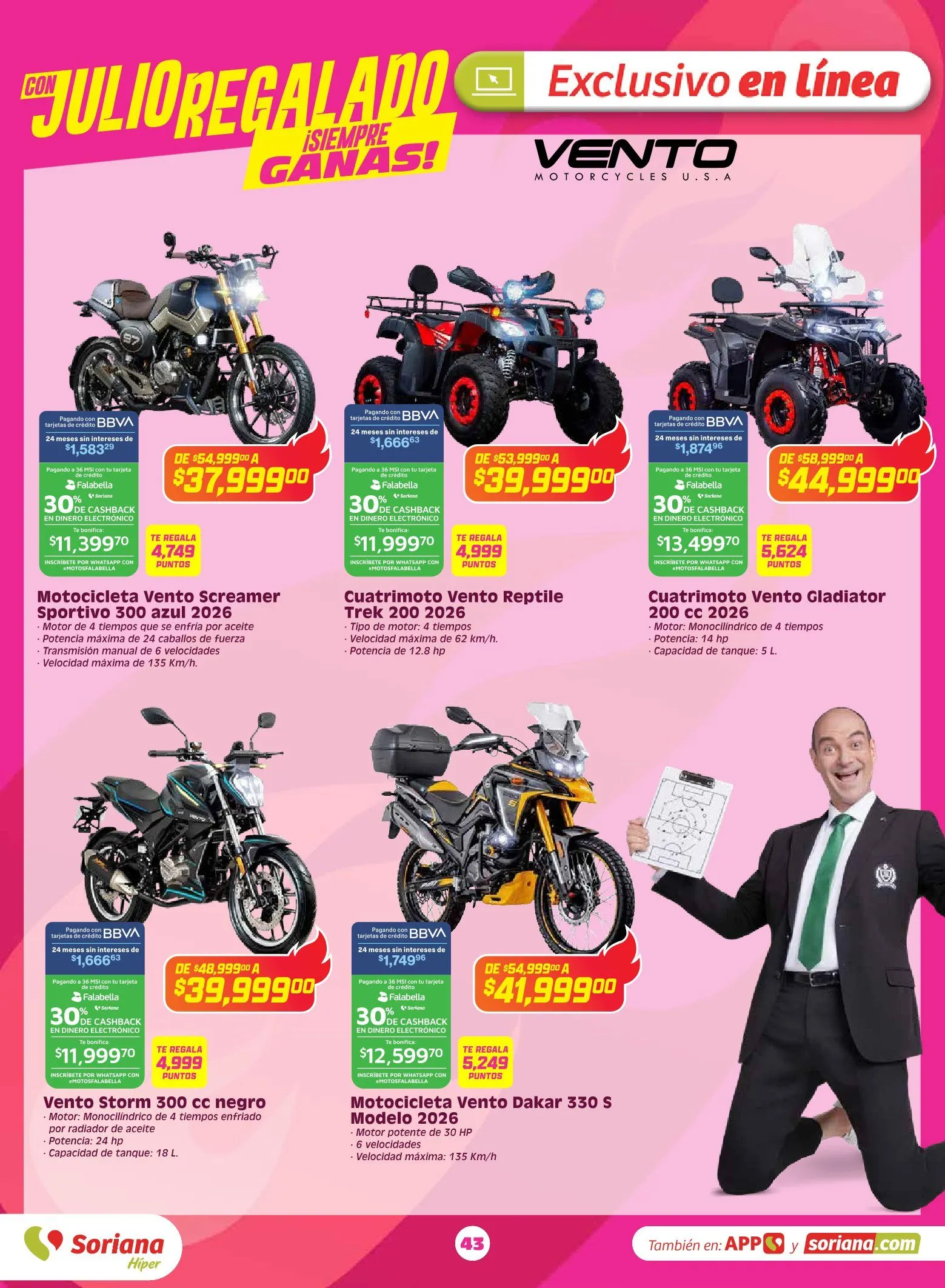 Catálogo de Soriana Ofertas 3 de junio al 4 de junio 2026 - Pagina 43