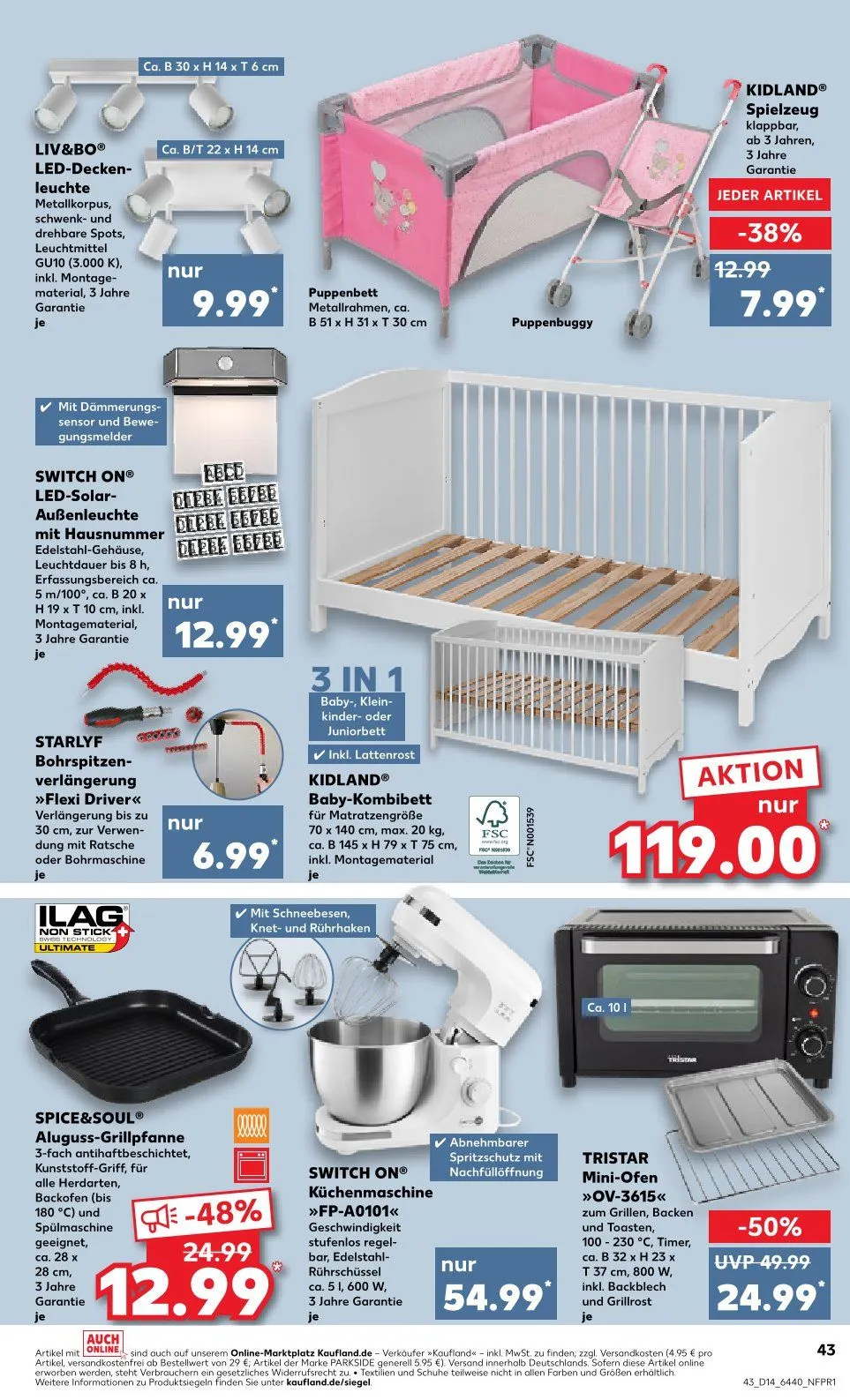 Kaufland Prospekt von 3. April bis 9. April 2025 - Prospekt seite 43