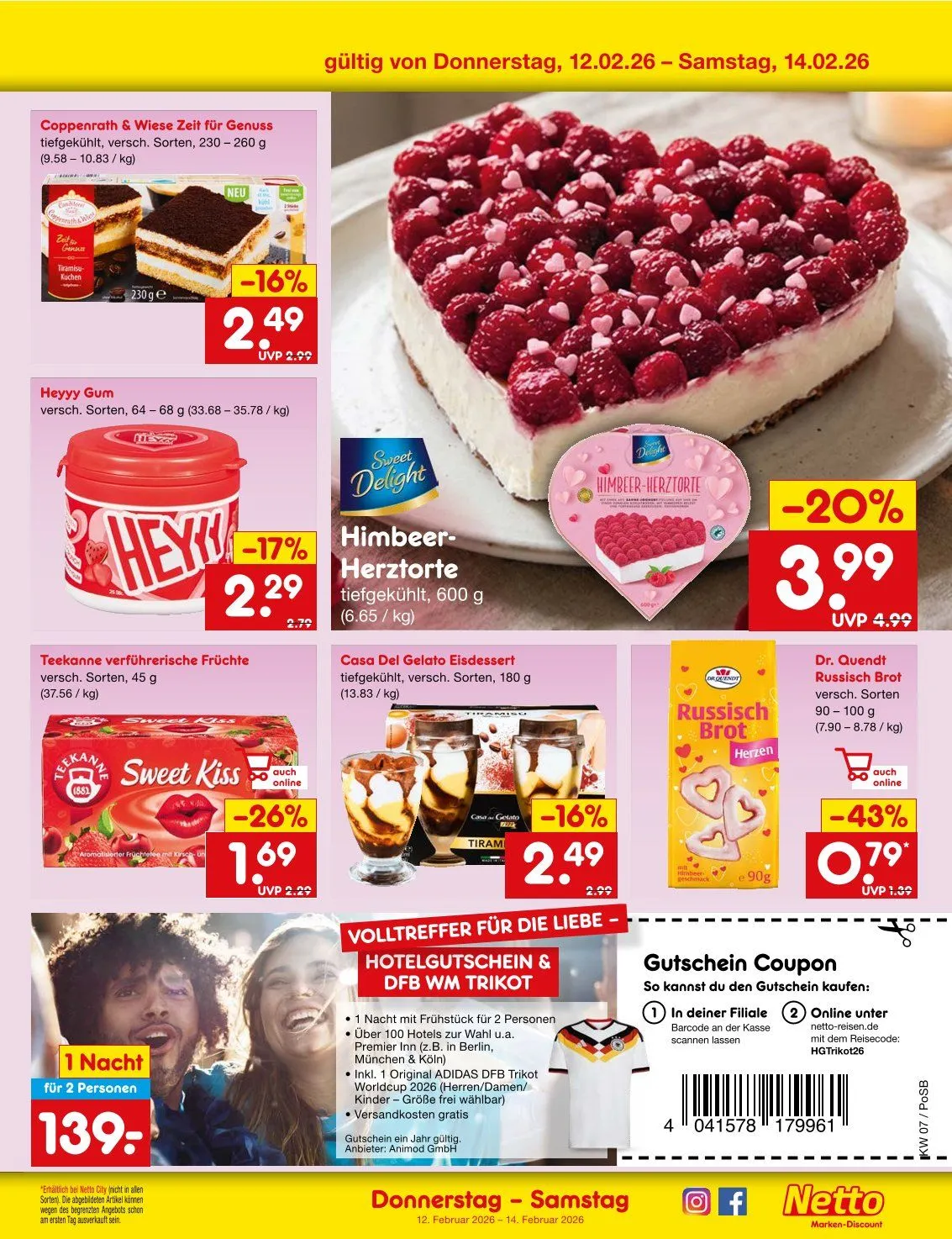 Netto Marken-Discount von 6. Februar bis 14. Februar 2026 - Prospekt seite 43