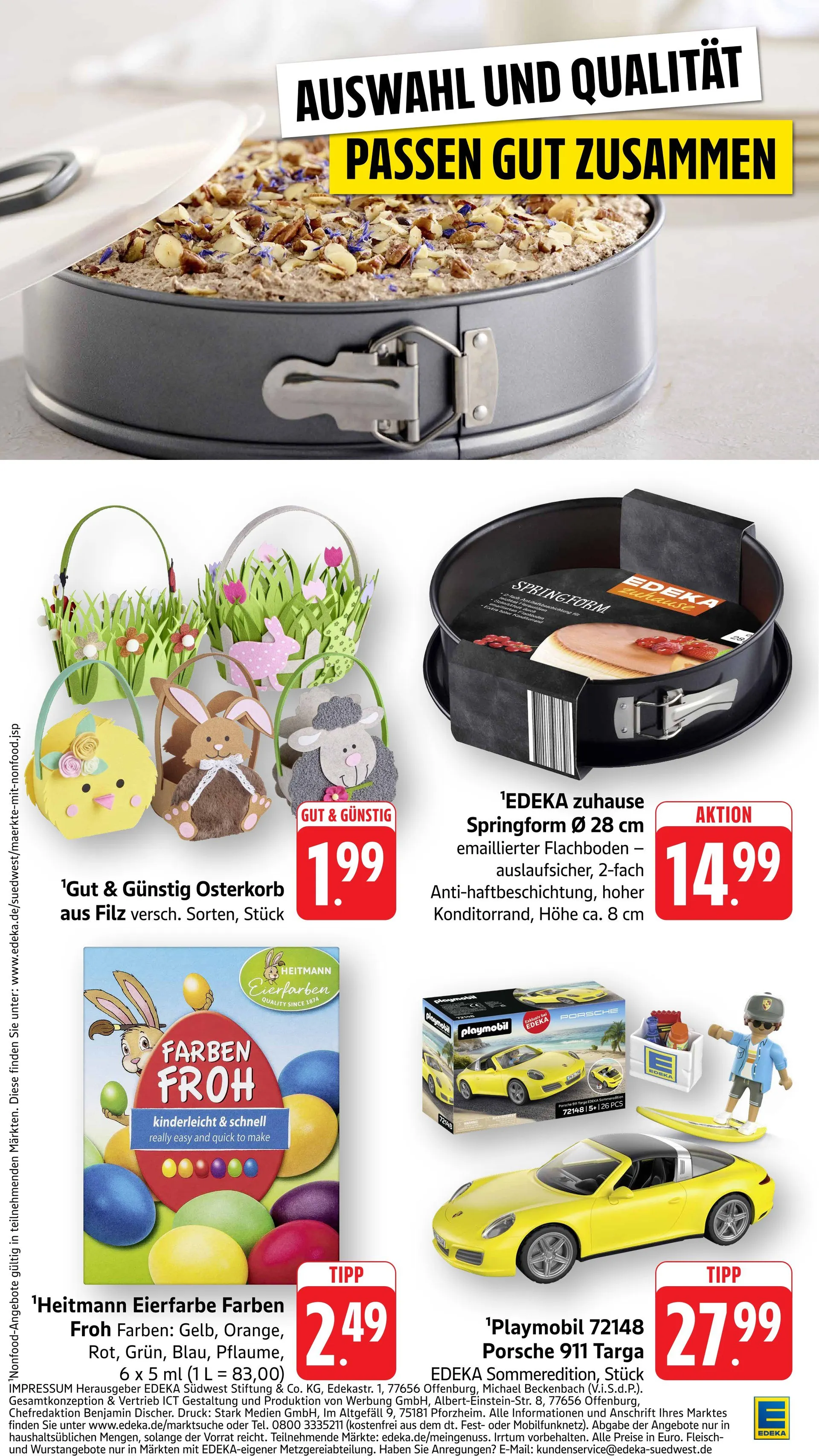 Edeka Prospekte von 16. März bis 21. März 2026 - Prospekt seite 43