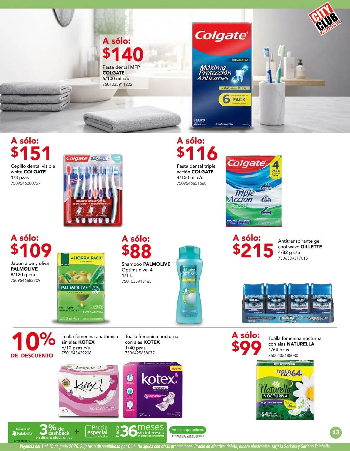 Catálogo de City Club Ofertas 1 de junio al 30 de junio 2026 - Pagina 43