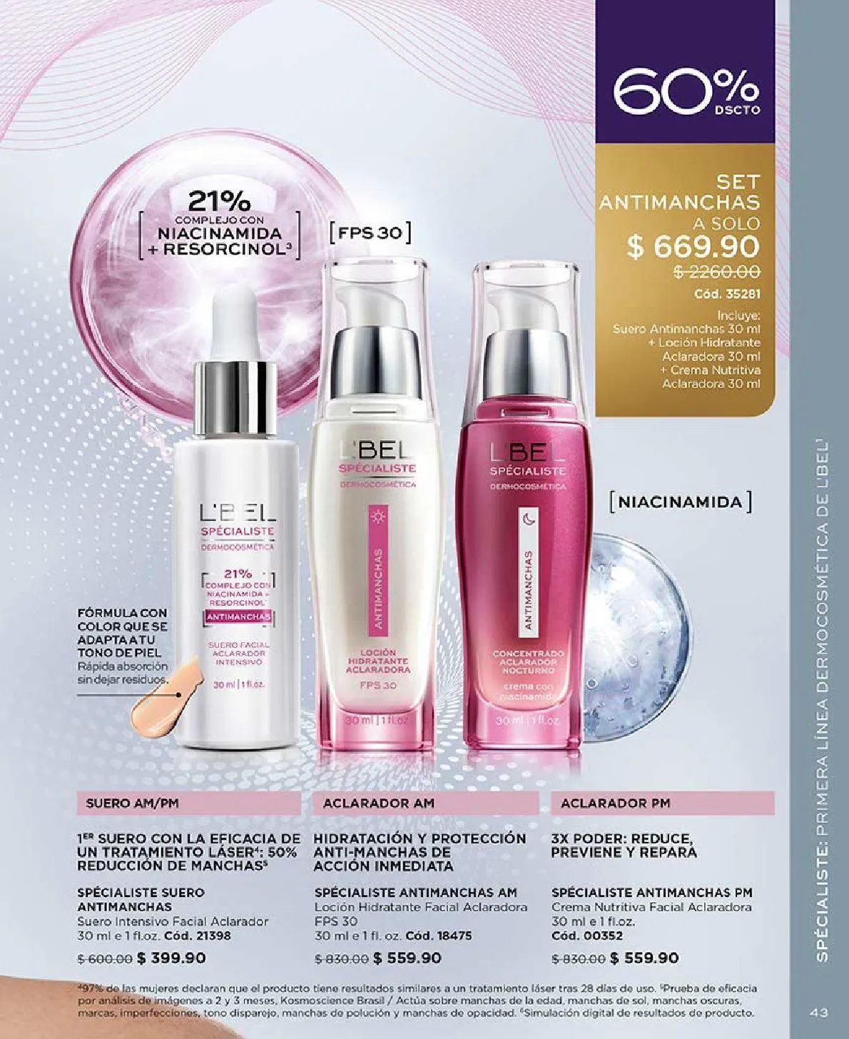 Catálogo de Catalogo L'Bel 1 de abril al 6 de mayo 2026 - Pagina 43