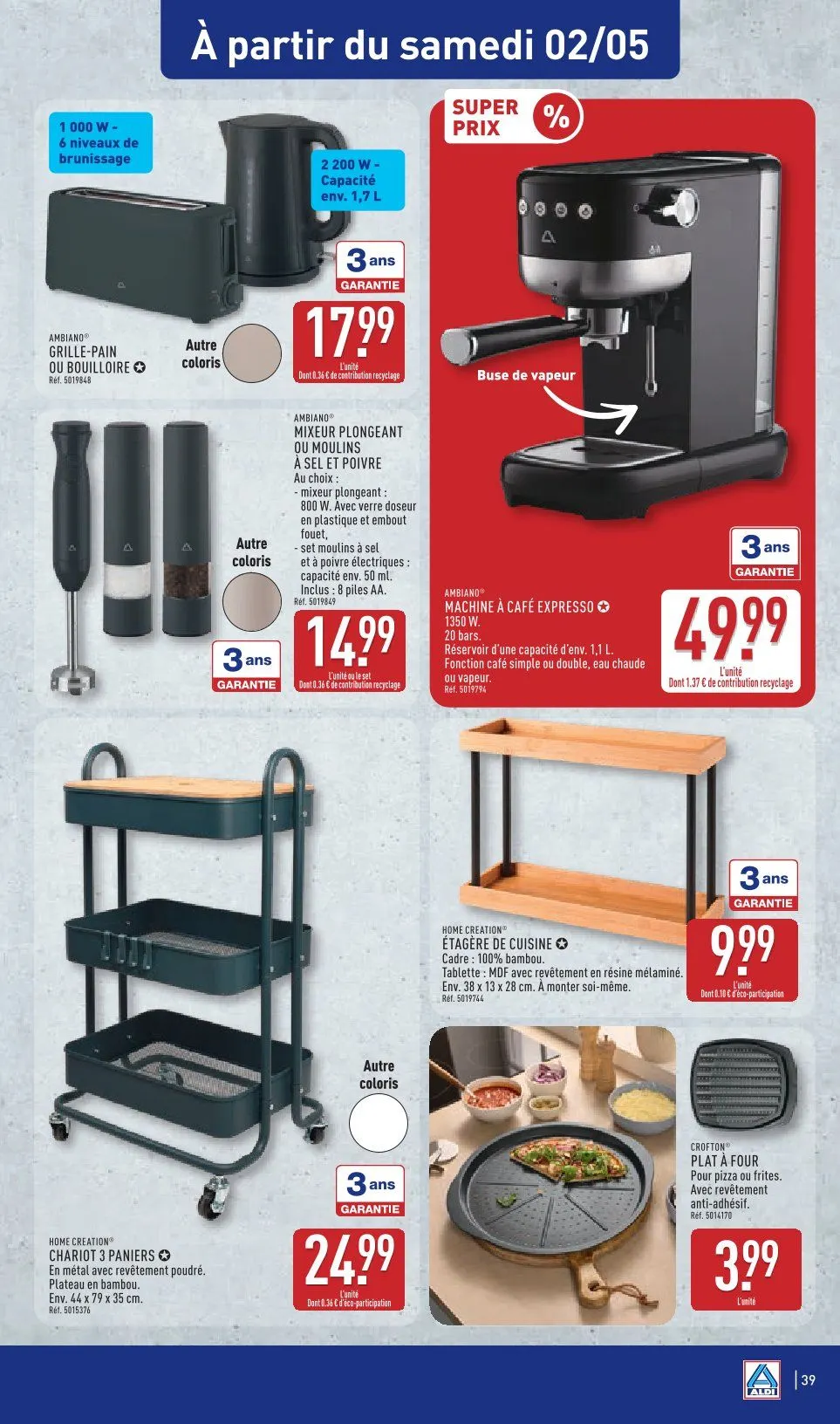  ALDI Catalogue du 29 avril au 4 mai 2026 - Catalogue page 43