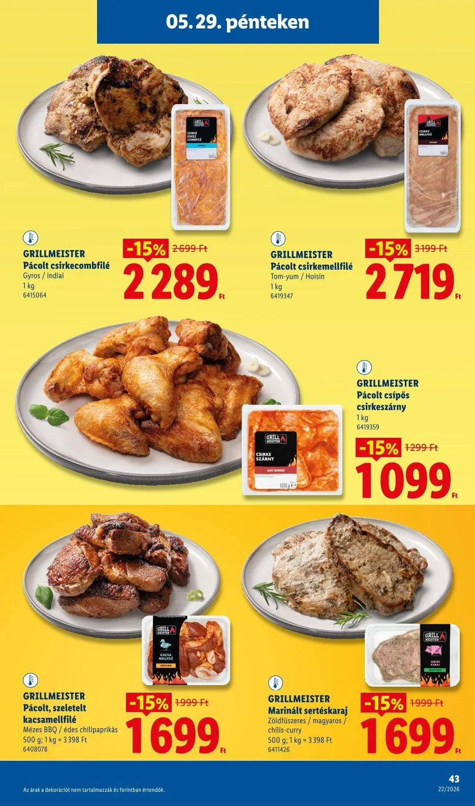 Katalógus  Lidl legfrissebb  május 28.-tól június 3.-ig 2026. - Oldal 43