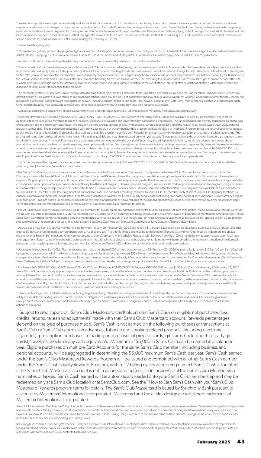 Weekly ad Instant Savings from January 29 to February 23 2025 - Page 42