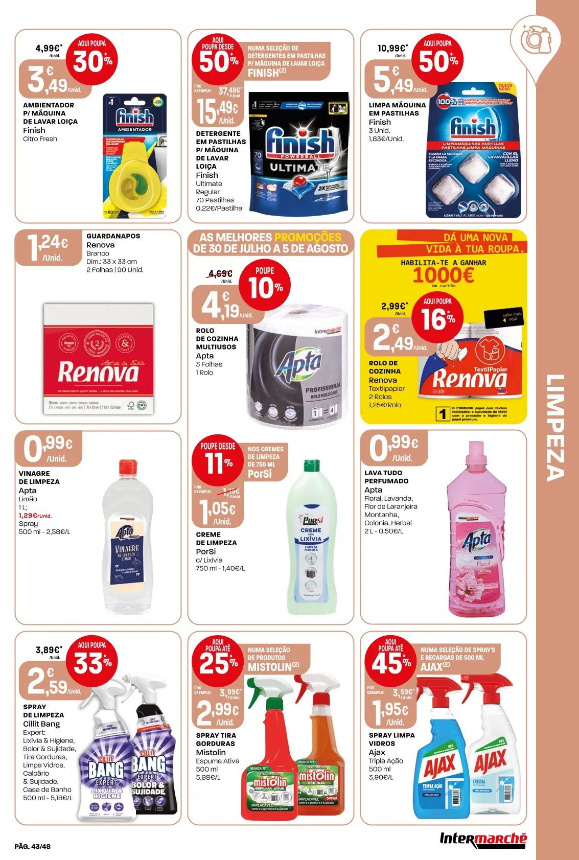 Folheto Intermarché de 30 de julho até 5 de agosto 2026 - Pagina 43