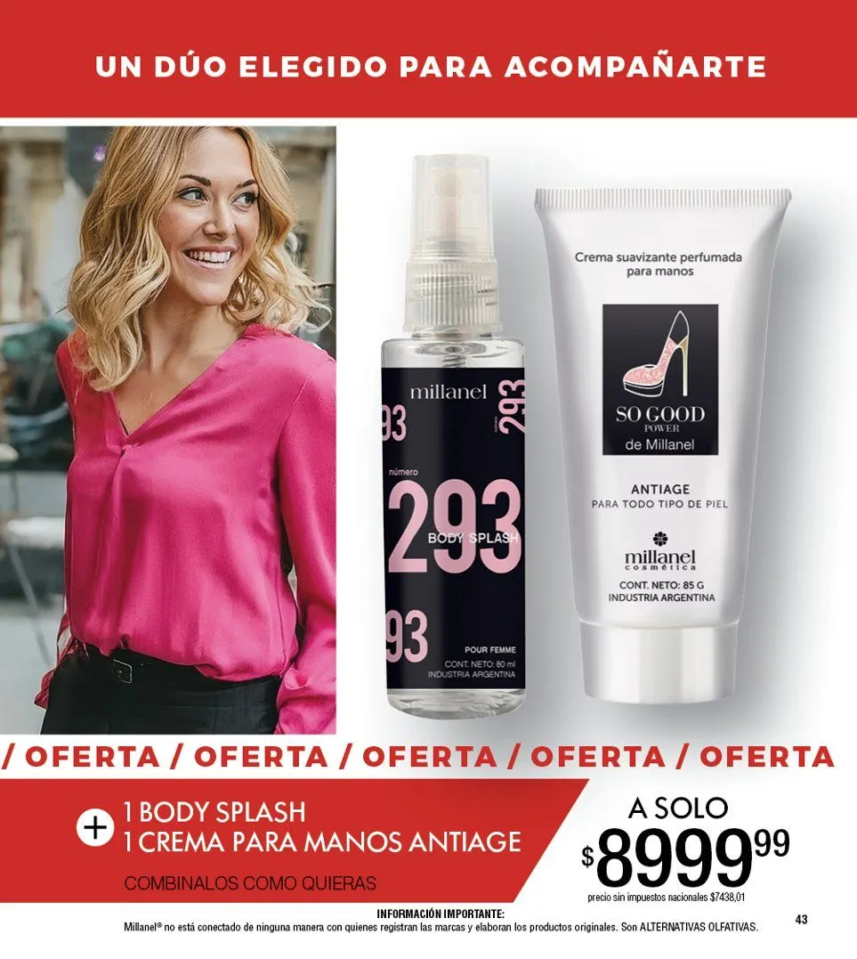 Ofertas de  Ofertas Millanel  27 de abril al 24 de mayo 2026 - Página 43 del catálogo