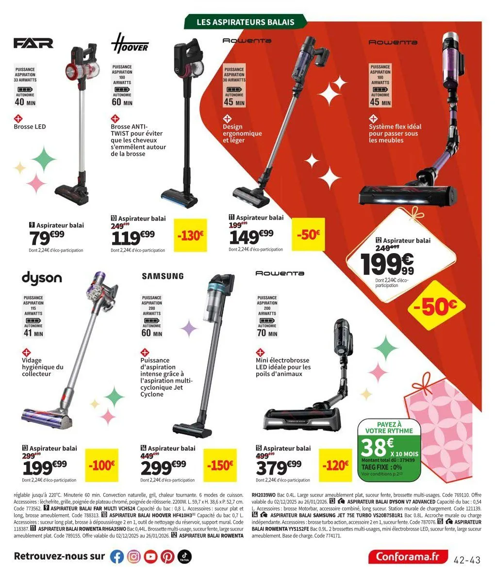 Conforama Catalogue du 1 décembre au 25 décembre 2025 - Catalogue page 43