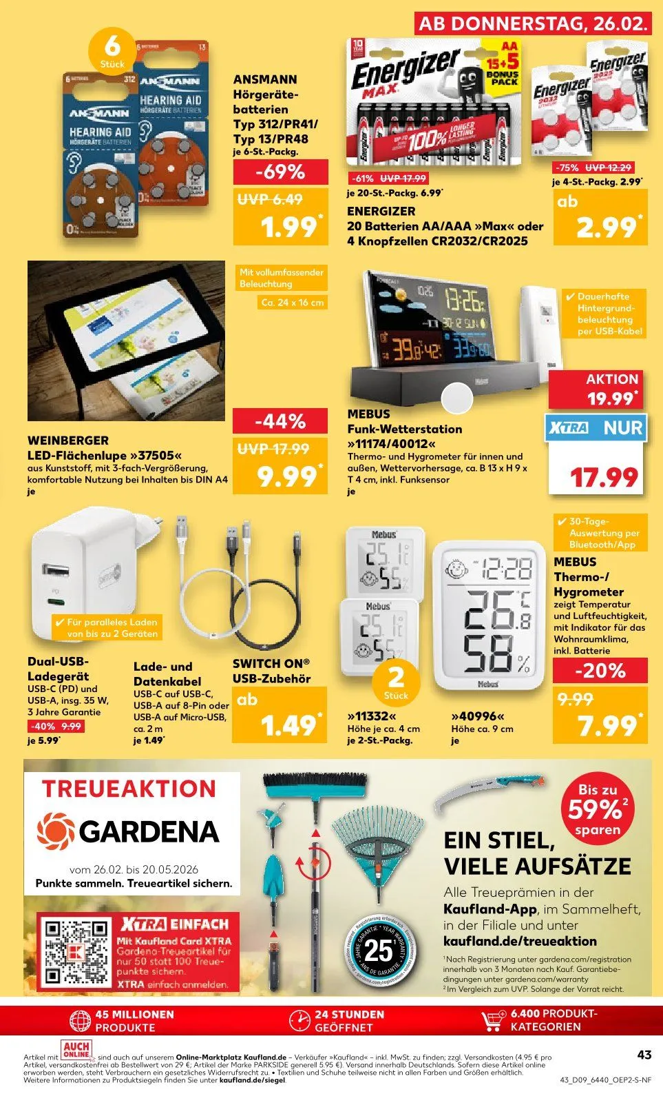 Kaufland Angebote von 27. Februar bis 4. März 2026 - Prospekt seite 43