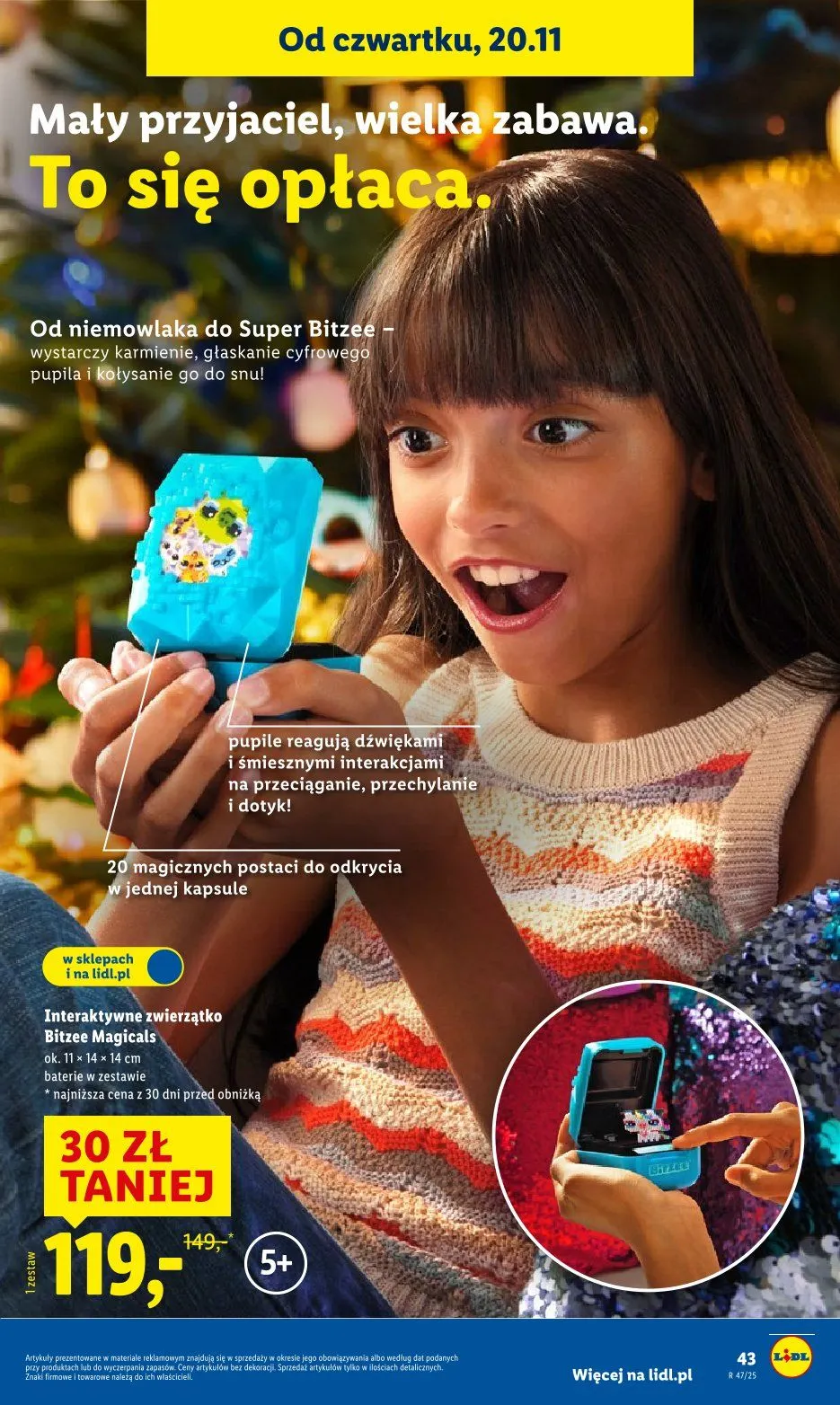 Gazetka Lidl od 3 listopada do 5 grudnia 2025 - Strona 43