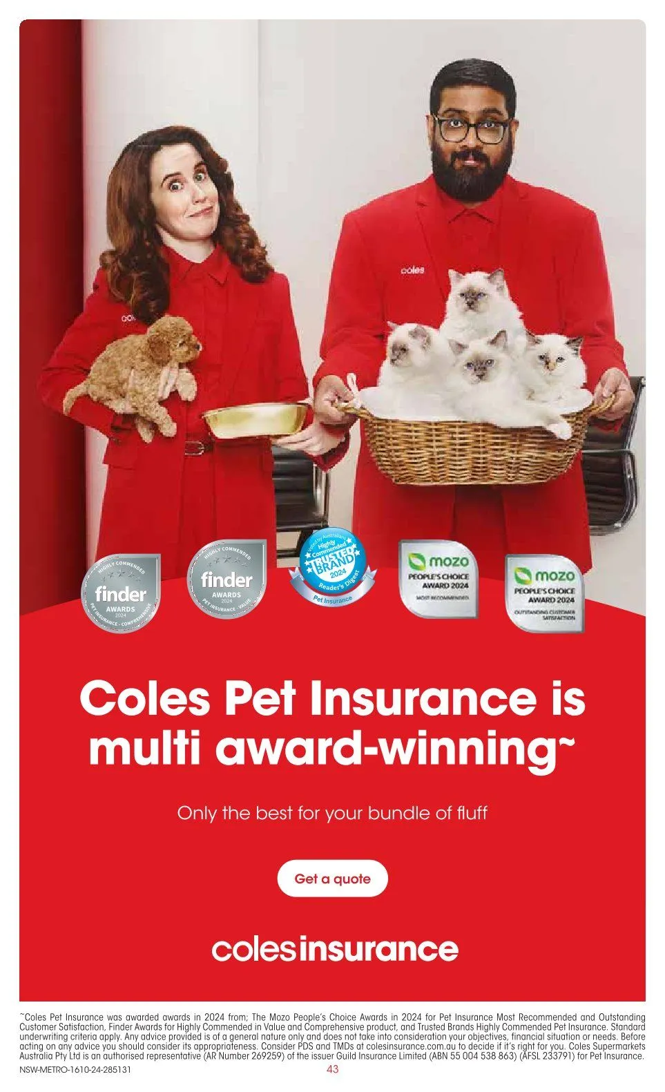 Coles Weekly Ad - Catalogue valid from 16 October to 22 October 2024 - page 43