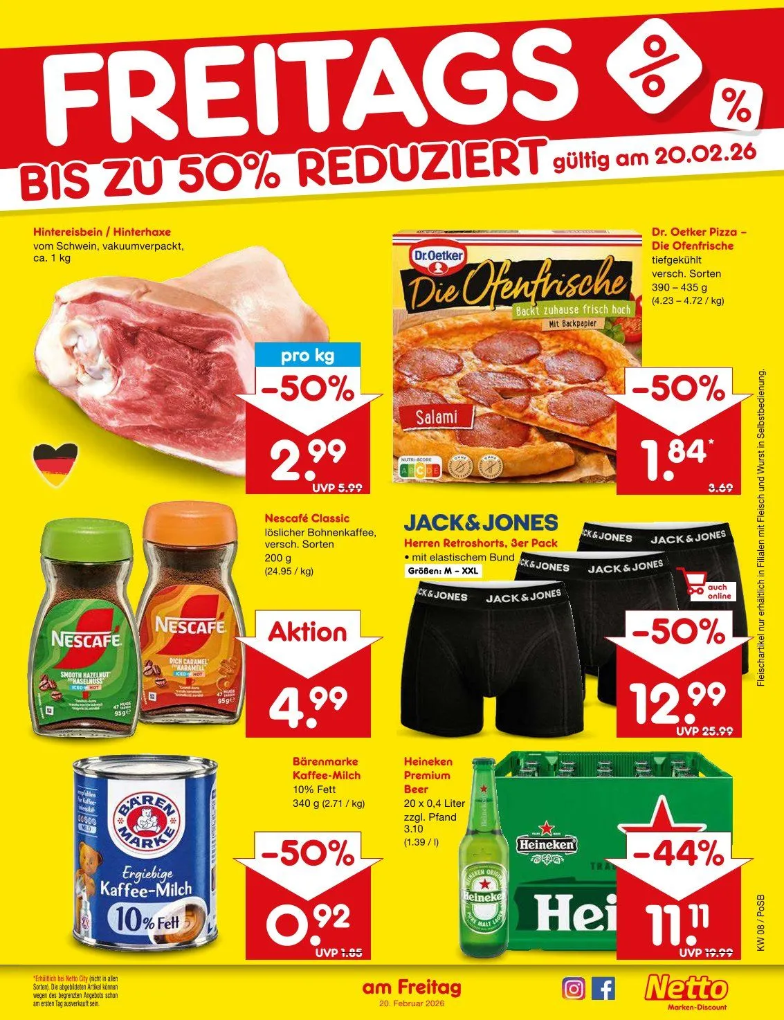 Netto Marken-Discount Angebote von 16. Februar bis 21. Februar 2026 - Prospekt seite 43