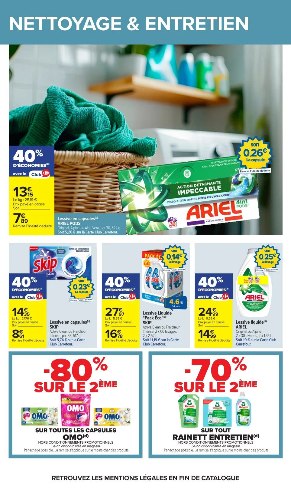  Catalogues Carrefour du 28 juillet au 10 août 2026 - Catalogue page 43