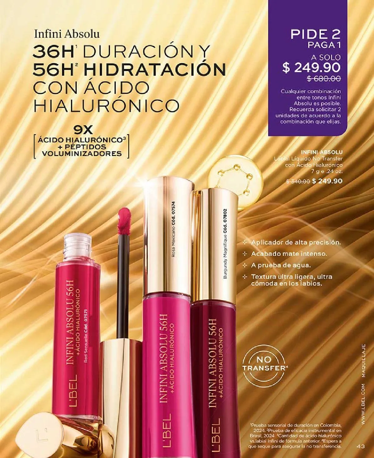 Catálogo de  L'Bel catálogos y ofertas 2 de marzo al 31 de marzo 2026 - Pagina 43