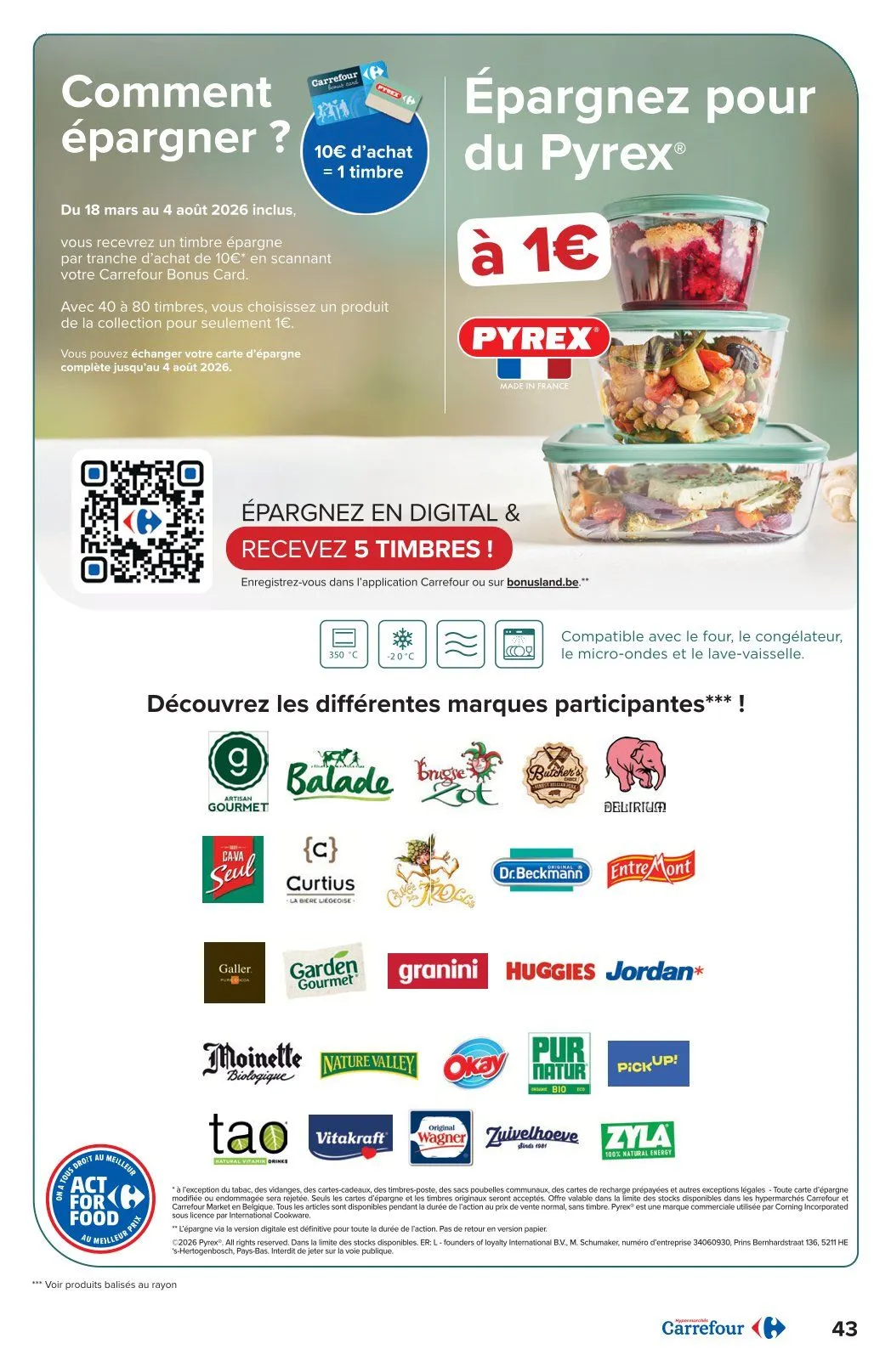 Carrefour folders van 25 maart tot 7 april 2026 - folder pagina 43