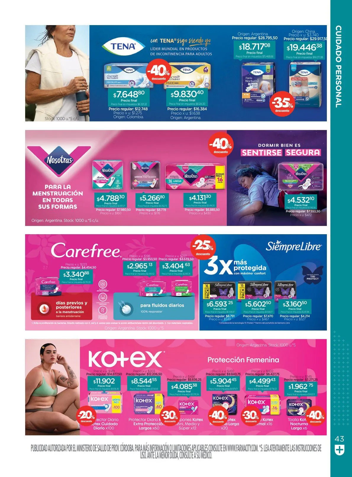 Ofertas de Farmacity Ofertas 1 de julio al 22 de julio 2026 - Página 43 del catálogo