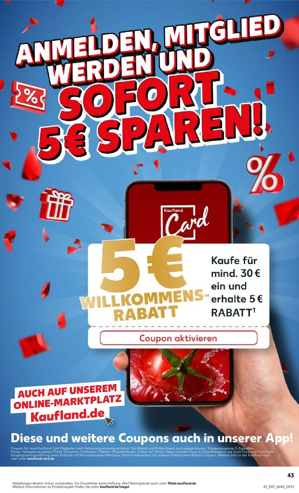 Kaufland Prospekt von 13. Februar bis 19. Februar 2025 - Prospekt seite 43