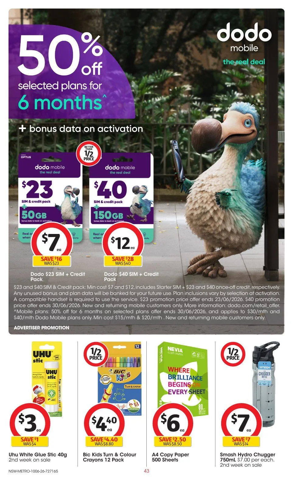 Coles Catalogues  - Catalogue valid from 10 June to 16 June 2026 - page 43