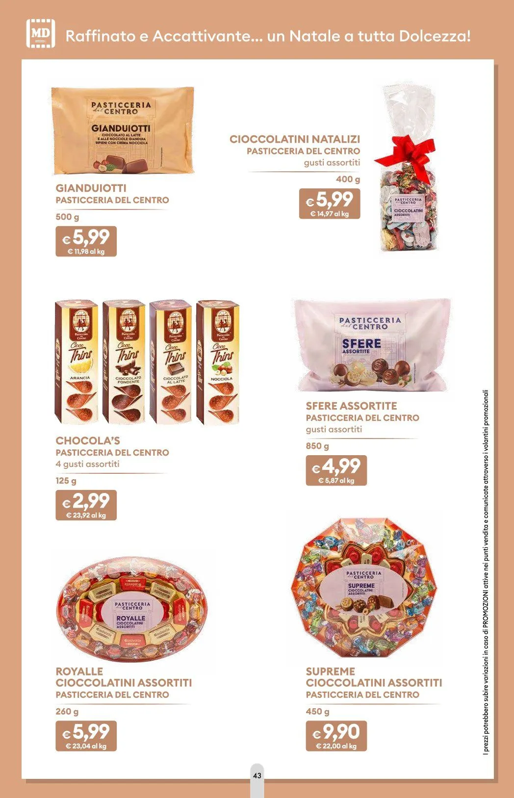 MD Discount Volantino  da 15 dicembre a 31 dicembre di 2025 - Pagina del volantino 43