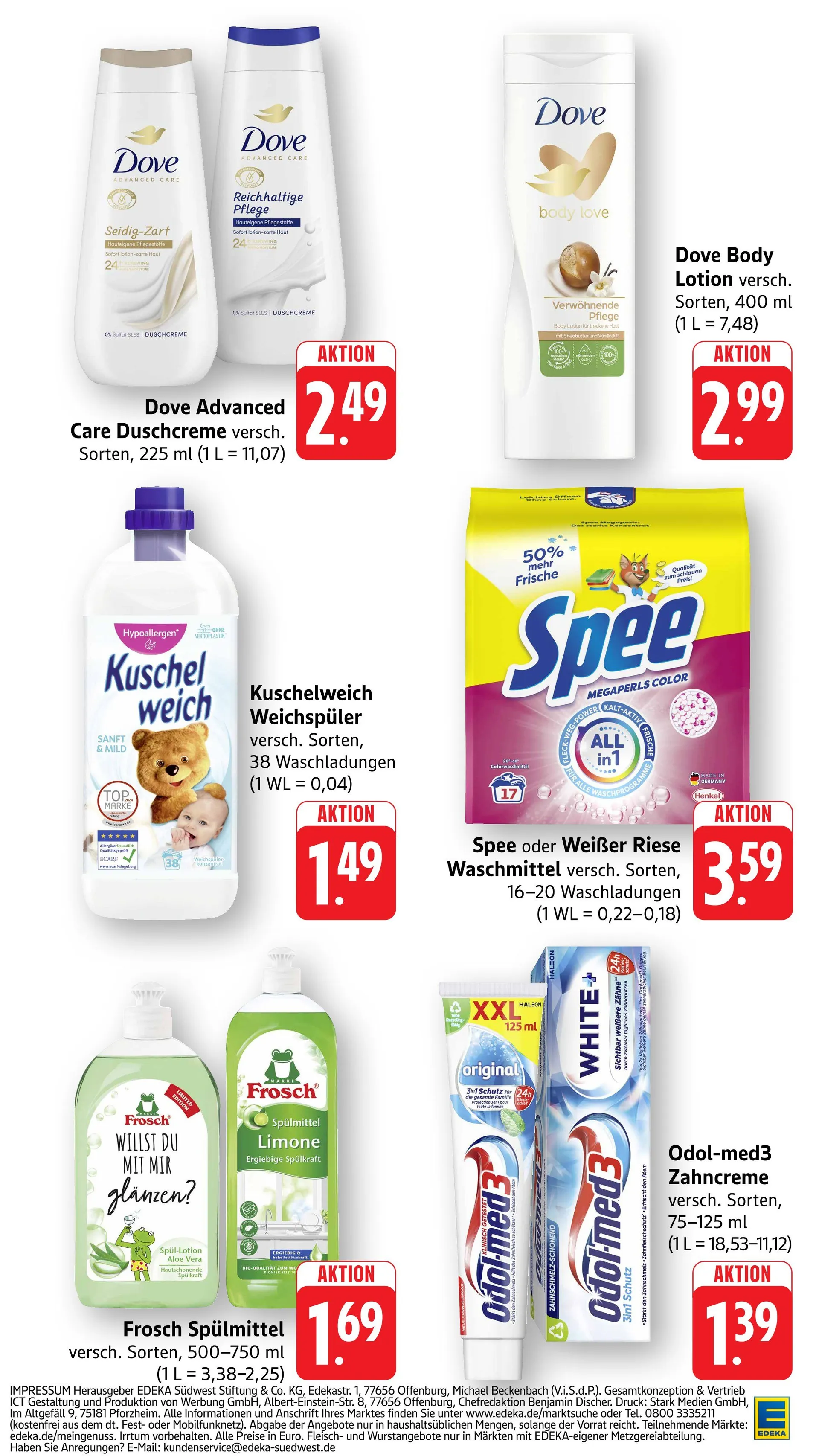 Edeka Angebote von 13. April bis 19. April 2026 - Prospekt seite 43