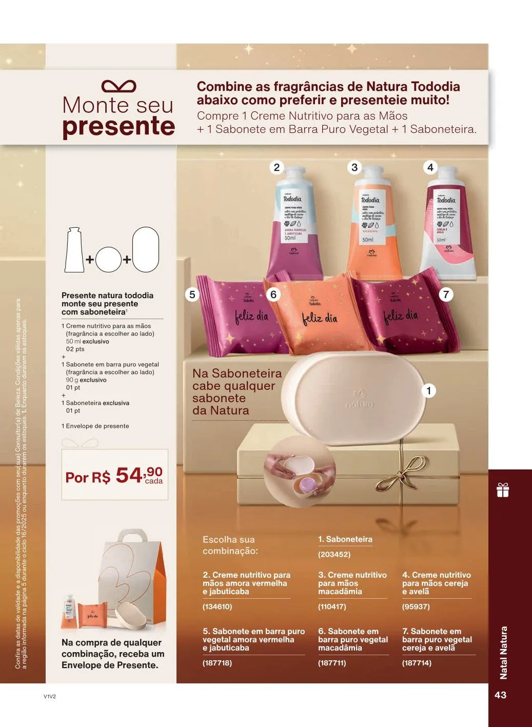 Encarte de Natura Ofertas 1 de outubro até 31 de outubro 2025 - Pagina 43