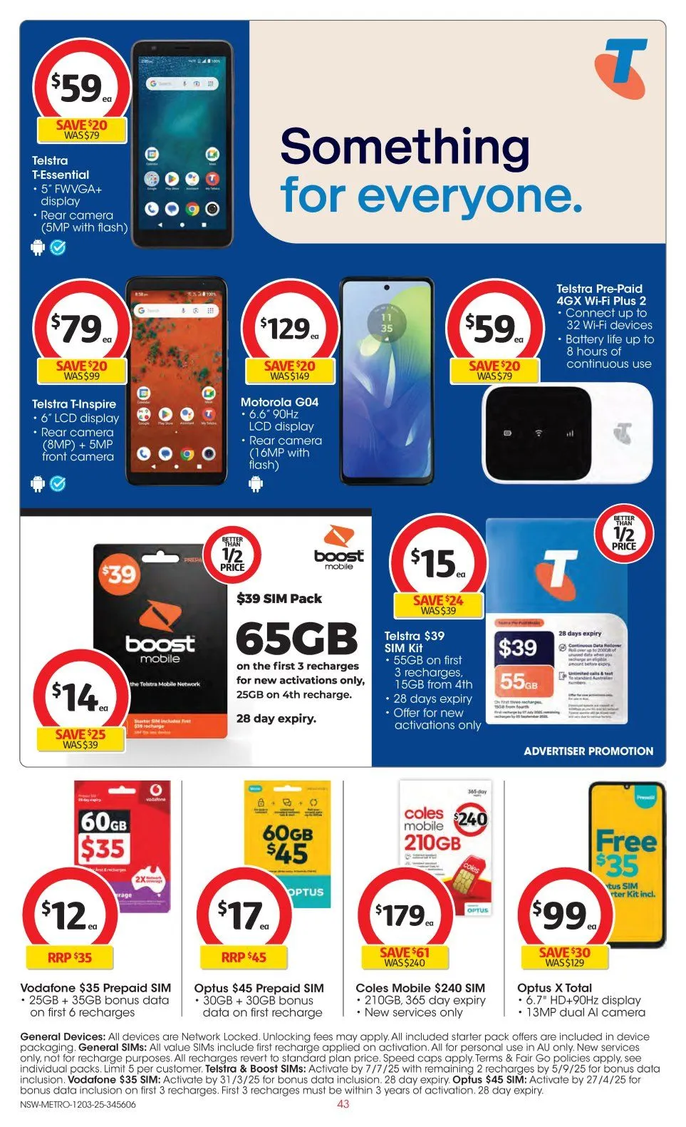 Coles´s Deals - Catalogue valid from 12 March to 18 March 2025 - page 45