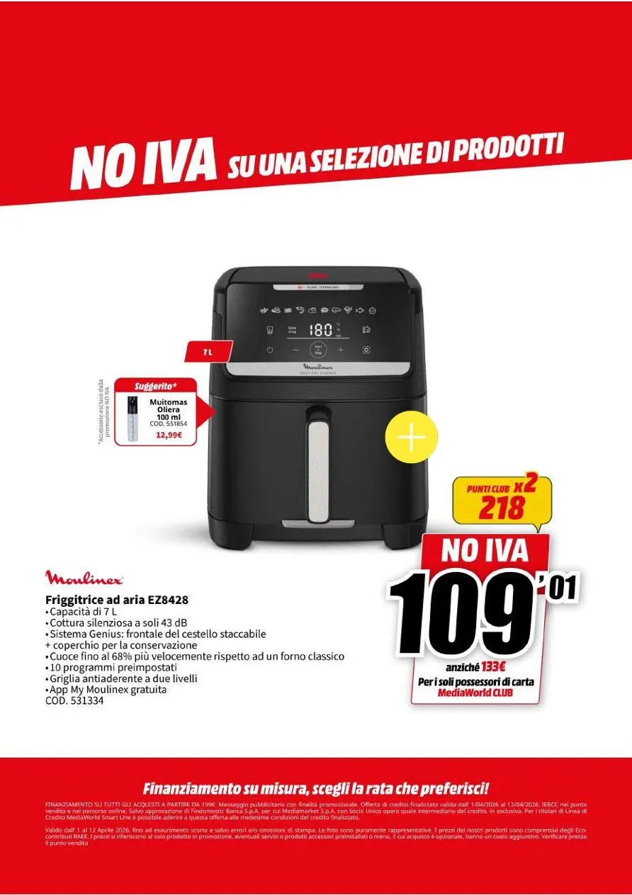 Volantini MEDIAWORLD da 1 aprile a 12 aprile di 2026 - Pagina del volantino 43