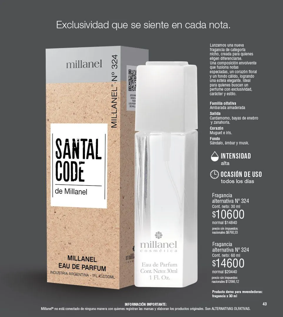 Ofertas de  Ofertas Millanel  20 de julio al 16 de agosto 2026 - Página 43 del catálogo