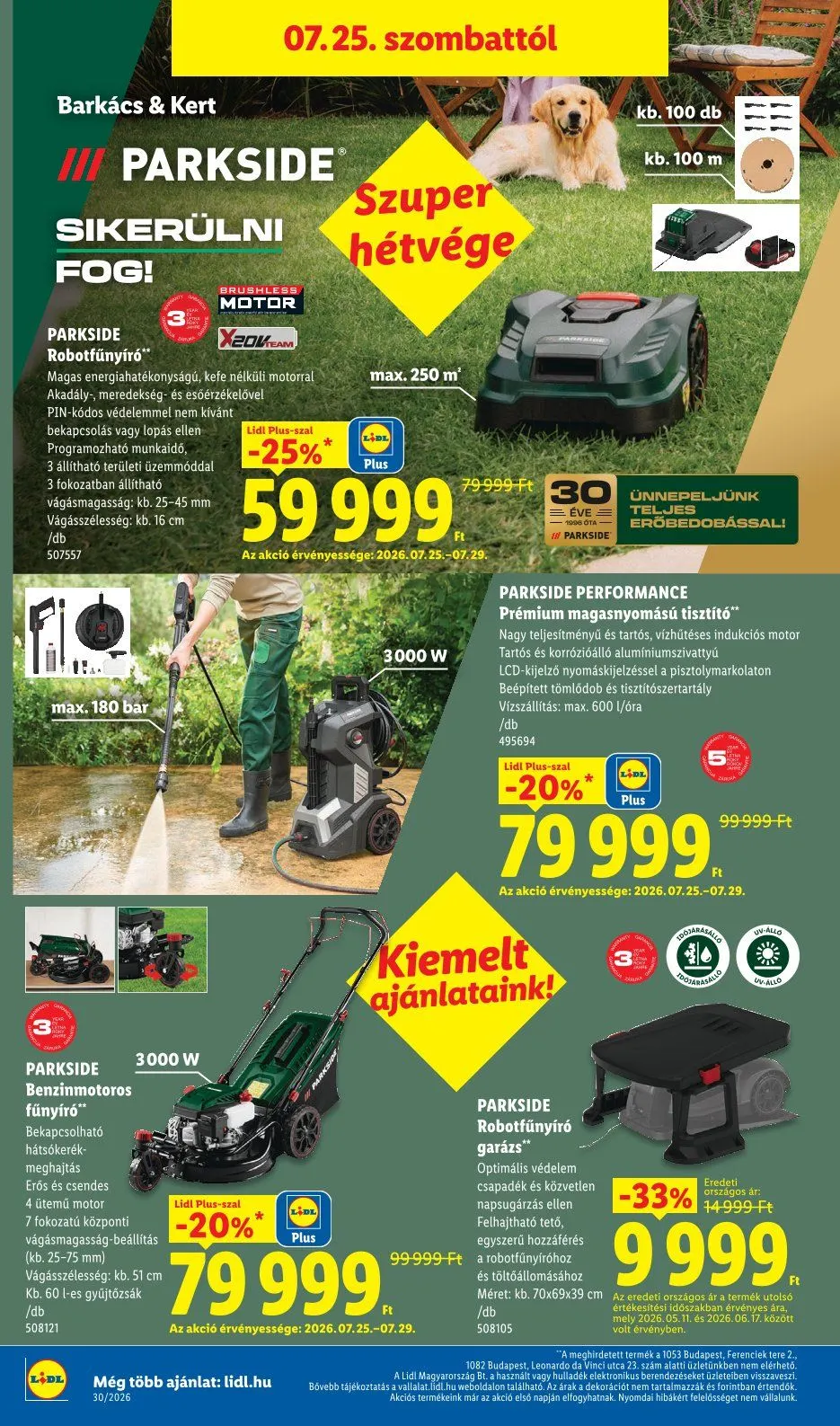 Katalógus  Lidl legfrissebb ajánlatai július 23.-tól július 29.-ig 2026. - Oldal 44