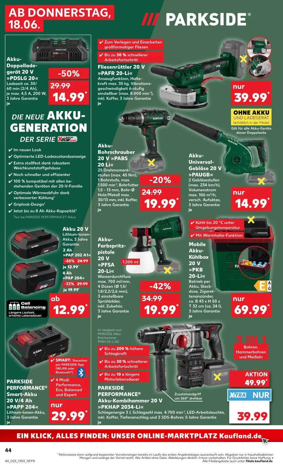Kaufland Prospekte  von 18. Juni bis 24. Juni 2026 - Prospekt seite 44