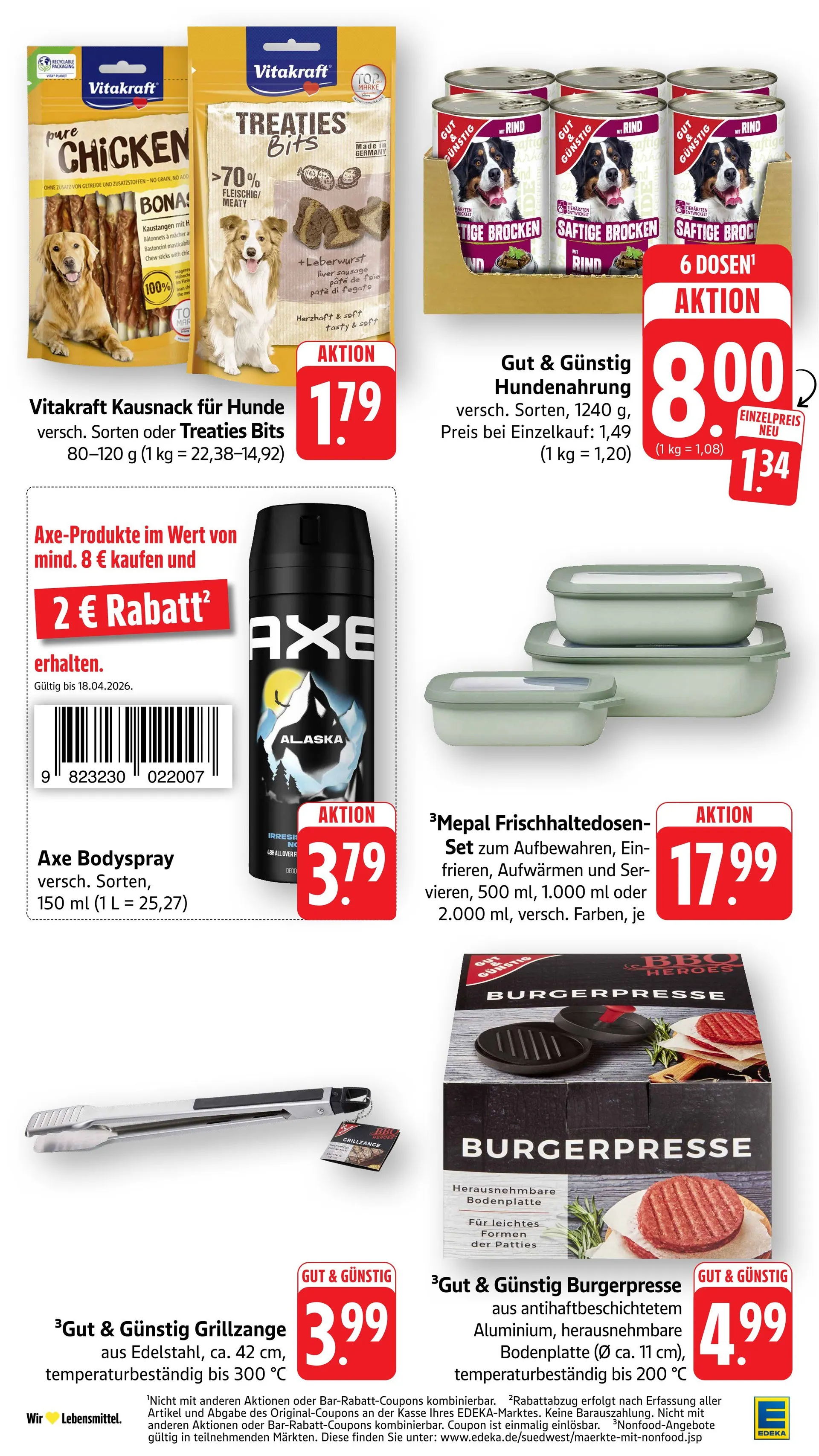 Edeka Angebote von 13. April bis 19. April 2026 - Prospekt seite 44