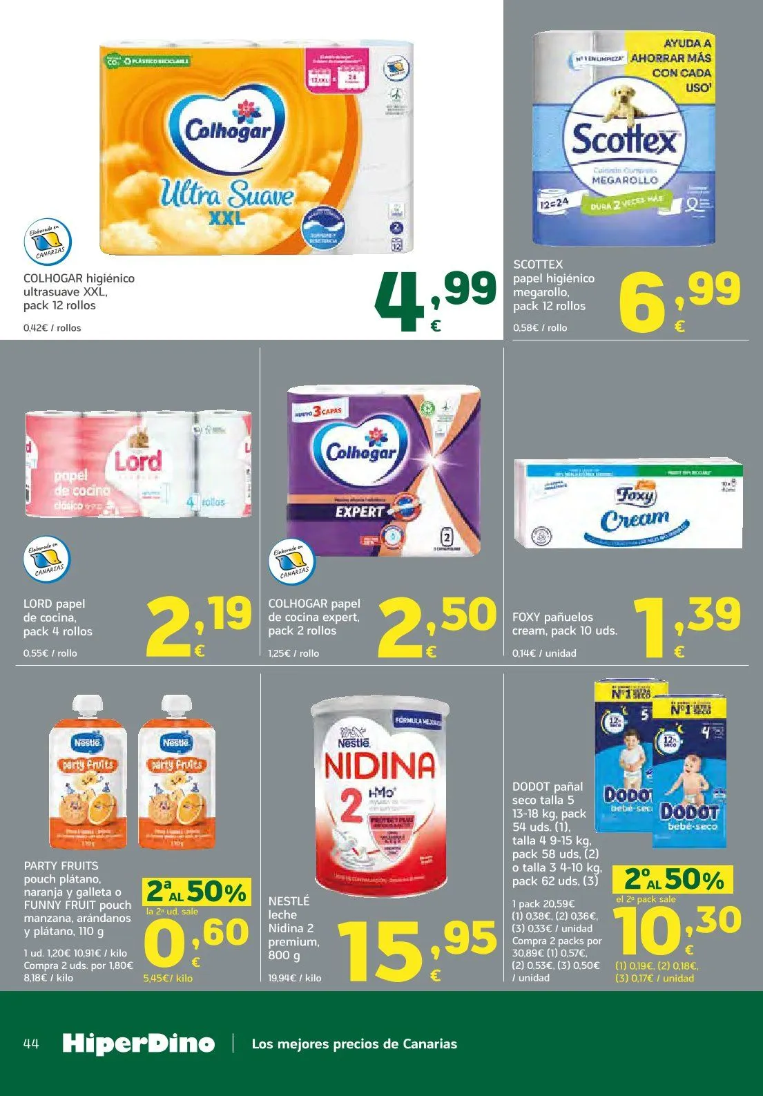 Catálogo de HiperDino Ofertas 21 de julio al 6 de agosto 2026 - Página 44