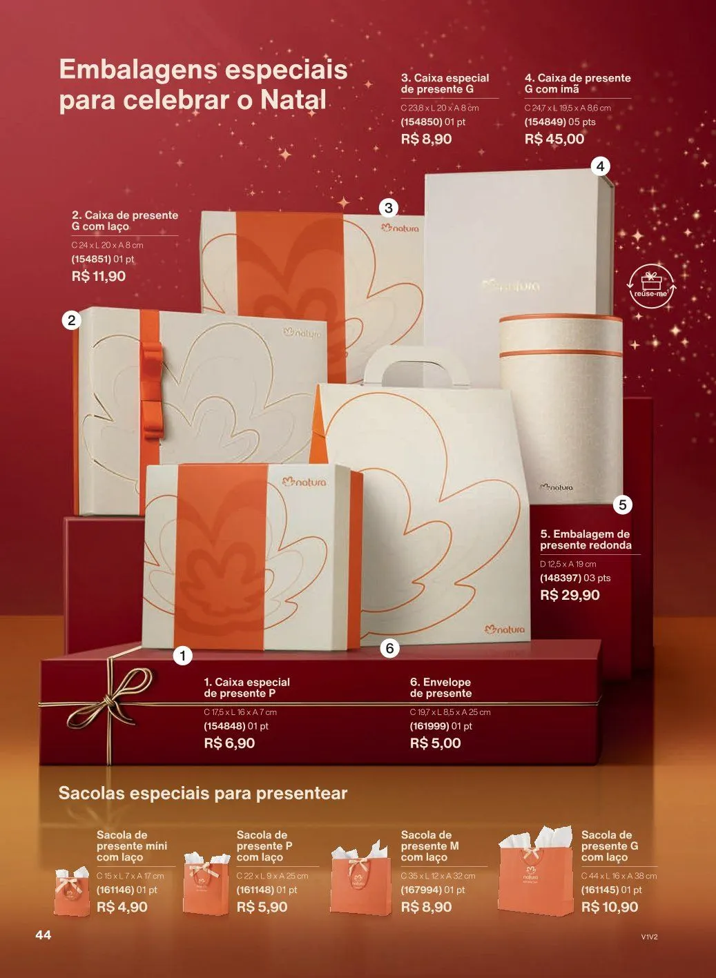 Encarte de Natura Ofertas 1 de outubro até 31 de outubro 2025 - Pagina 44