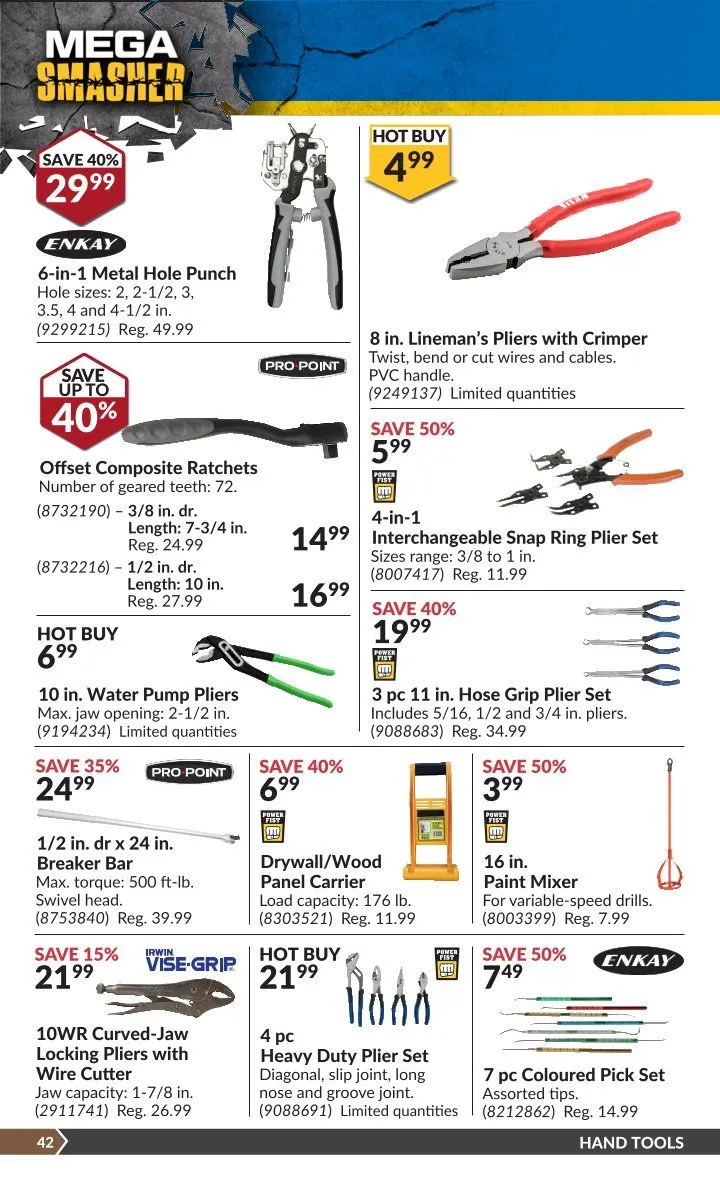 Princess Auto flyers from March 11 to March 23 2025 - flyer page 47